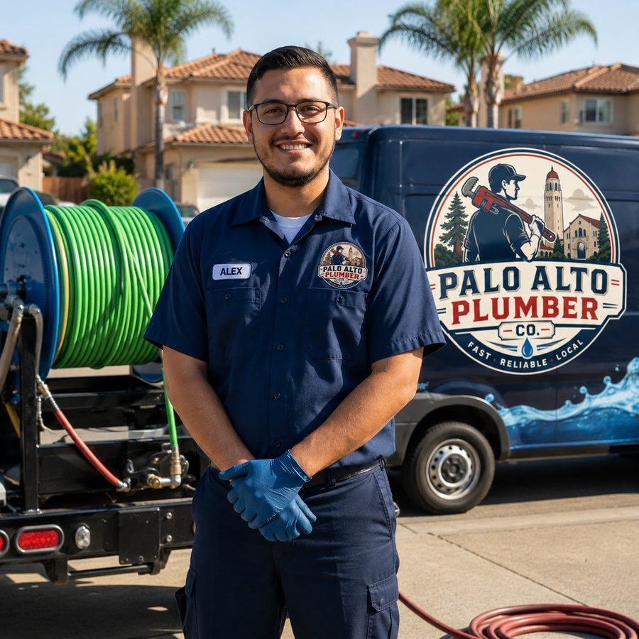 Palo Alto Plumber Co. service van